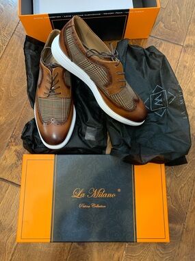 La Milano Patina Collection men’s shoes